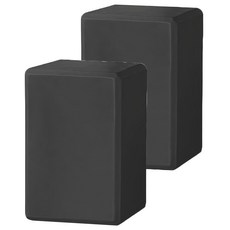 瑜珈磚 250G 黑色 15 x 10 x 23cm 瑜珈輔助磚, 2個