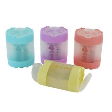 KUM 庫姆 馬卡龍系列 K4多功能四合一削筆器 適用7mm~11mm口徑, 顏色隨機, 1個