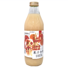 JA 完熟林檎蘋果汁 1L, 1瓶 - 100%青森蘋果, 無添加, 健康飲品