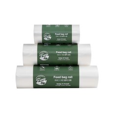 SINCERELY Frog 捲筒型食物保鮮袋, S + M + L, 600入, 1組