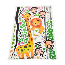 兒童身高貼, 猴子派對