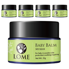 LOME 親子沒藥舒緩膏, 嬰兒及敏感肌適用, 保護 | 舒緩 | 修復, 25g, 5罐