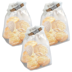 PEDRINI Fresh 可扣式密封食物麵包袋 保鮮收納好幫手, 3個, 1入, 均碼