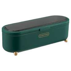 Lifelap Ceasoning系列 瀝水餐具收納盒 26x7.5cm, 綠色, 1個