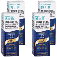 BAUSCH LOMB 博士倫 博視頓新潔多功能護理液, 120ml, 4個