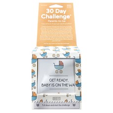 DOIY 30 Day Challenge Parents to be Get Ready Baby Is On The Way 新手爸媽三十天, 混和顏色, 30入, 1個