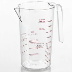 YOSHIKAWA 吉川 易倒量杯 510ml - 透明刻度量杯，烘焙料理必備, 1個, 4003097