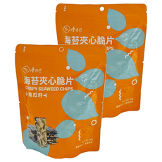 mysa 慢活匠 海苔夾心脆片 南瓜籽, 40g, 2包