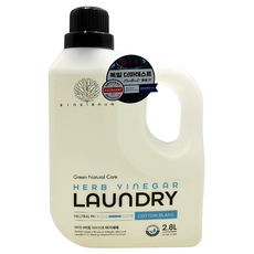 EINE BAUM 草本醋兒童衣物洗衣精 棉花香, 2.8L, 1桶