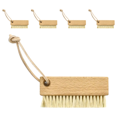 REDECKER 纖維刷毛指甲刷, 9.5cm, 5個, 木色