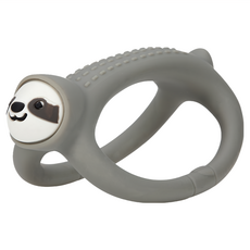 Nuby 矽膠搖搖固齒器, 單品, 樹懶, 1個