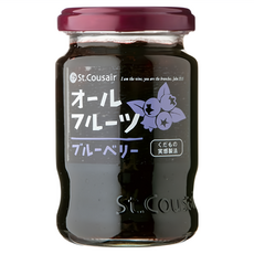 St.Cousair 藍莓果醬 水果實感製法, 185g, 1罐