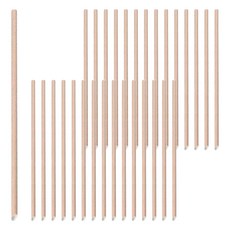 Mass 生活好物 一次性獨立包裝斜口可降解環保紙吸管 230 x 6mm 原色, 1包, 100支