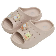 BORUI 柏睿鞋業 兒童款 不對稱造型防水洞洞拖鞋