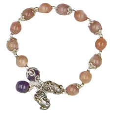 開運拉長石貔貅手鍊