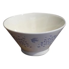 Minorutouki 美濃燒 佐和陶瓷 北歐飛鳥18V井, 日本製, 陶瓷碗, 850mL, 18x9cm, 混合顏色, 1個
