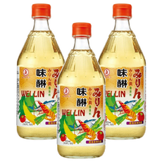 工研 味醂 500ml, 去腥味, 增添光澤, 3瓶