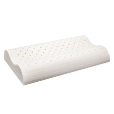 ACACIA HOME 優質乳膠枕頭 波浪型 + 內襯套, 1組, 白色