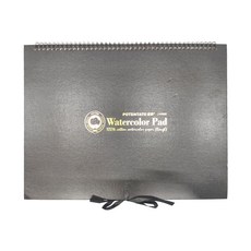 POTENTATE 遵爵 8K鐵圈全棉水彩本, 270x390mm 300g, 紙質中性無酸, 27 x 39cm, 1本