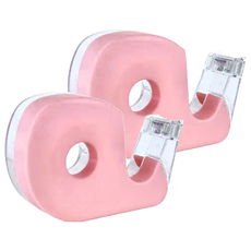 ABEL 力大牌 天鵝 輕快切專利手持膠台 03943 粉紅色, 2個