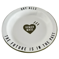 Human Made 愛心琺瑯瓷餐盤, 大(23 x 3cm), 軍綠色, 1個