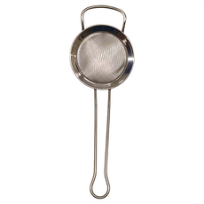 三角牌 茶葉過濾器，總長19cm（含掛勾），網直徑8cm，台灣製造, 細網, 1個