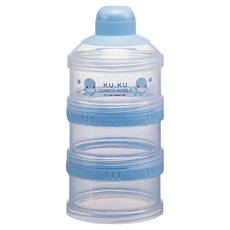 KU.KU Duckbill 酷咕鴨 三層奶粉罐 KU5318-001, 藍色, 1組
