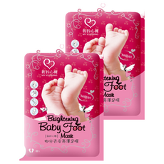 MY SCHEMING 我的心機 拋光去皮亮澤足膜, 30ml, 1雙, 2包