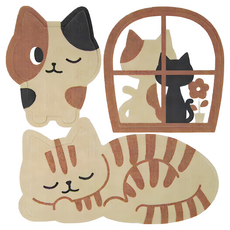 SANKO 馬桶消臭貼 (午睡貓), 1個