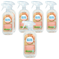 ECOS 天然織物除臭噴霧 591ml, 木蘭百合花, 6瓶