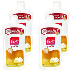 Muse 慕斯 洗手液 補充瓶 700ml (清新水果) 殺菌消毒, 4瓶