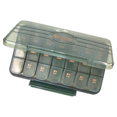 好分裝7日21格藥盒 23 x 13 x 3cm, 北歐綠, 1個