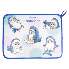 貓福珊迪 碗盤吸水墊 杯子、碗盤、餐具都適用!, 41 x 31cm, 鯊魚, 1個