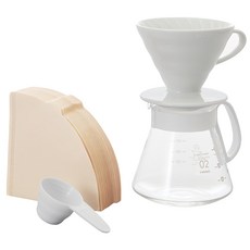 HARIO V60 02濾杯咖啡壺組, 600ml, 1組, 濾杯咖啡壺組
