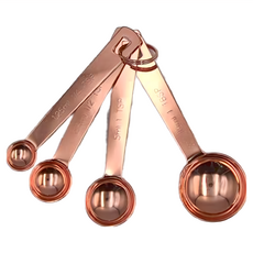 Betty's 焙蒂絲 玫瑰金量匙4件組 CT4689, 1組