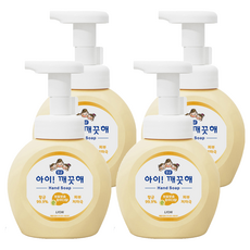 LION 獅王 趣淨 泡泡洗手慕斯, 爽身粉香, 250ml, 4瓶