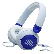 JBL Junior 320 兒童有線耳罩耳機, 藍色, EAR-JBL-JR320-BU