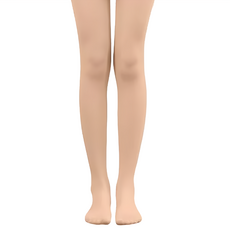 WARMPLUS+ 均勻柔潤透膚 鈕釦款 薄絨超彈力連腳褲襪，適用溫度10-20°C, F(適用身高153~175cm 臀圍75~100cm), 自然膚色