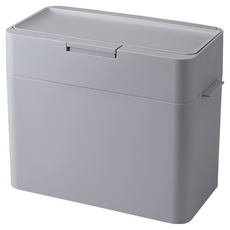 like-it 密封防臭按壓式垃圾桶 9.5L, 灰色