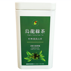 龍源茶品 鑫龍源 杉林溪清香甘醇翠嫩烏龍綠茶葉 附提袋, 1罐, 50g, 1入