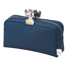 LIHIT LAB. 鉛筆盒 A2224-11, 藍色, 1個