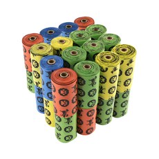 SUPER PET 寵物便攜式氧化式生物分解撿便袋補充包 576入, 18張, 多色, 32捲