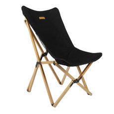 山之客 不可拆卸蝴蝶椅 szk3 黑色, 輕巧便攜，戶外露營首選, 1個