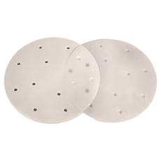 MR.BAKING 萬鴻 圓型蒸籠紙 有孔, 162mm, 1000張, 1包, 16.2cm