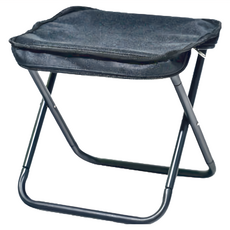Kai Mong 超輕量口袋椅, 黑色, 碳鋼/牛津布材質, 承重120kg, 1個
