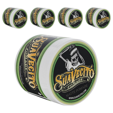 Suavecito Matte 無光澤水洗式髮油，113g/4oz，美國製造, 5罐