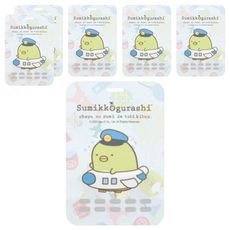 KEEP BARRIER 角落小夥伴 企鵝款 3D隱形防疫卡 有效持續1個月 實驗證明對抗細菌、病毒、過敏原及異味, 10g, 6個