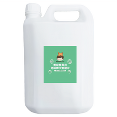 BUBUPETTO 毛孩餐具用免稀釋次氯酸水 無色素 無酒精 安全守護毛寶貝, 4L, 1桶