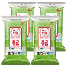 龍口 純翠寬粉 復刻版 台灣產, 175g, 4包