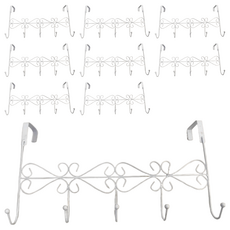 門後掛鉤宮廷 五鉤, 白色, 9個